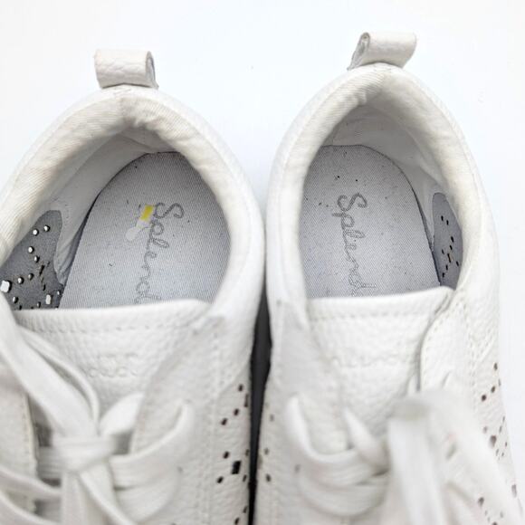 Splendid Jenn Fashion Sneaker Shoes Lace-Up Women's White Size US8.5M EU39 - Picture 10 of 11